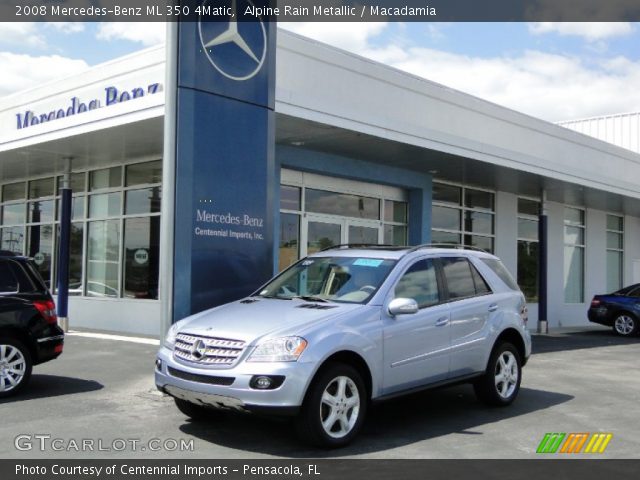 2008 Mercedes-Benz ML 350 4Matic in Alpine Rain Metallic