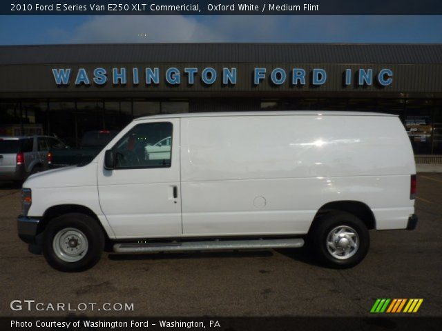 2010 Ford E Series Van E250 XLT Commericial in Oxford White