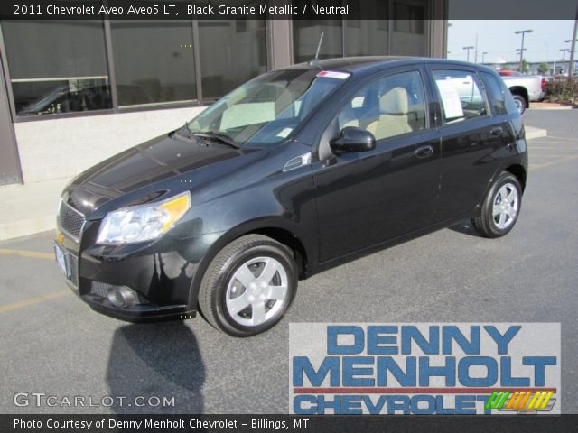 2011 Chevrolet Aveo Aveo5 LT in Black Granite Metallic