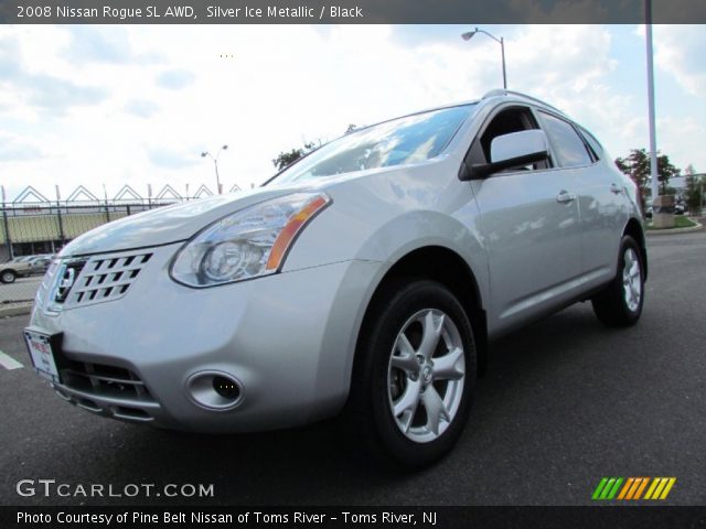 2008 Nissan Rogue SL AWD in Silver Ice Metallic