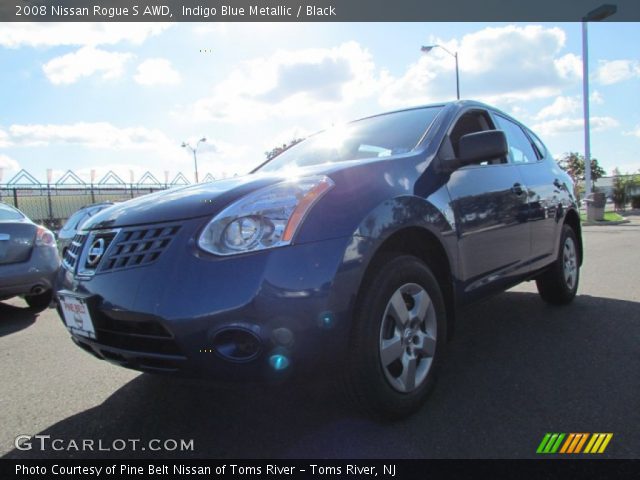 2008 Nissan Rogue S AWD in Indigo Blue Metallic