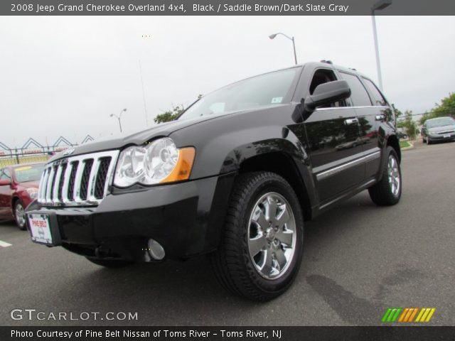 2008 Jeep Grand Cherokee Overland 4x4 in Black