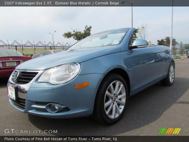 2007 Volkswagen Eos 2.0T in Eismeer Blue Metallic