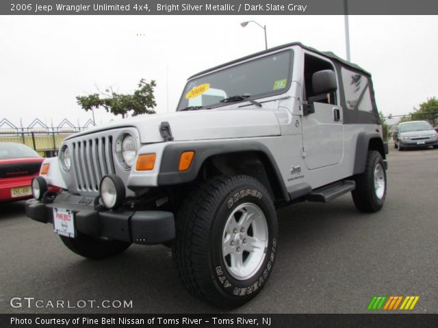 2006 Jeep Wrangler Unlimited 4x4 in Bright Silver Metallic
