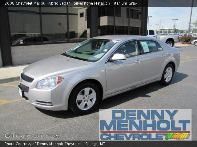 2008 Chevrolet Malibu Hybrid Sedan in Silverstone Metallic