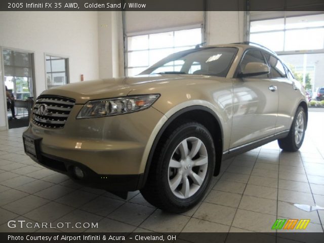 2005 Infiniti FX 35 AWD in Golden Sand