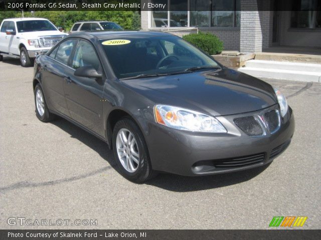 2006 Pontiac G6 Sedan in Stealth Gray Metallic