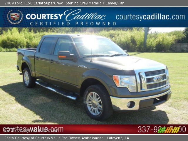 2009 Ford F150 Lariat SuperCrew in Sterling Grey Metallic