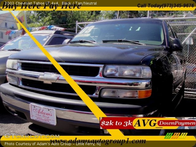 2003 Chevrolet Tahoe LT 4x4 in Black