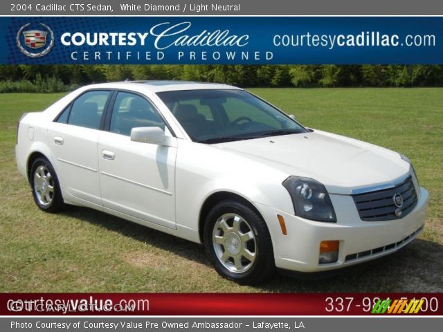2004 Cadillac CTS Sedan in White Diamond
