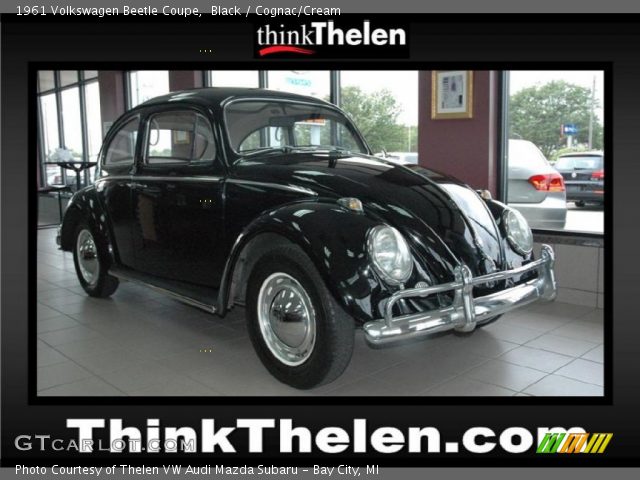 1961 Volkswagen Beetle Coupe in Black