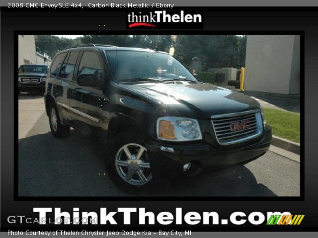 2008 GMC Envoy SLE 4x4 in Carbon Black Metallic
