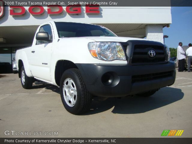 2008 Toyota Tacoma Regular Cab in Super White