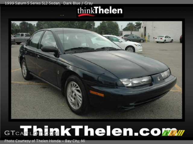 1999 Saturn S Series SL2 Sedan in Dark Blue