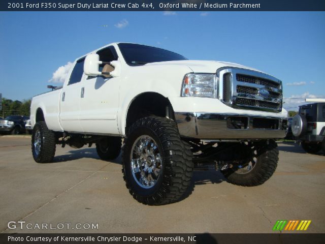 2001 Ford F350 Super Duty Lariat Crew Cab 4x4 in Oxford White
