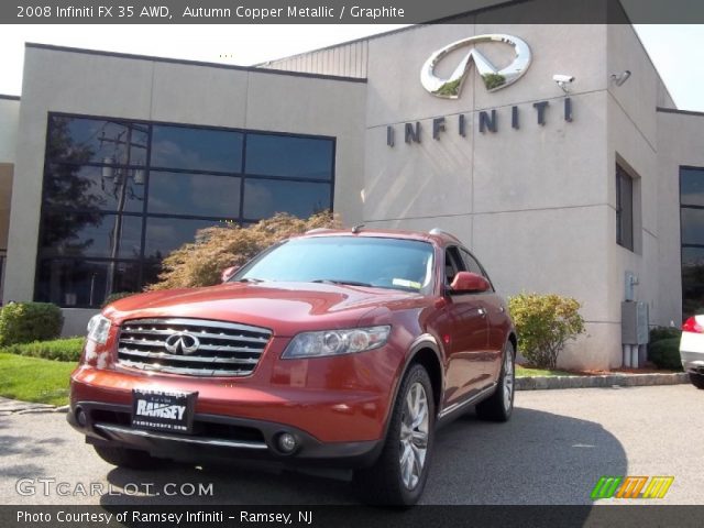 2008 Infiniti FX 35 AWD in Autumn Copper Metallic