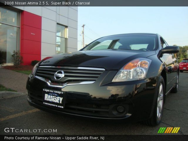 2008 Nissan Altima 2.5 S in Super Black
