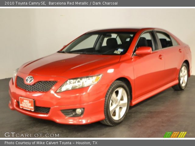 2010 Toyota Camry SE in Barcelona Red Metallic