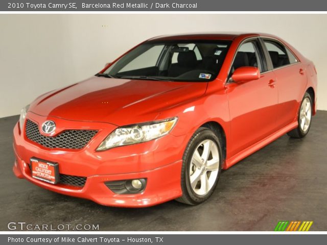 2010 Toyota Camry SE in Barcelona Red Metallic