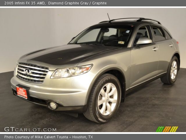 2005 Infiniti FX 35 AWD in Diamond Graphite Gray