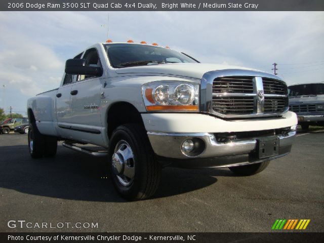 2006 Dodge Ram 3500 SLT Quad Cab 4x4 Dually in Bright White