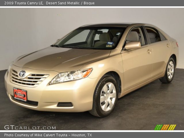 2009 Toyota Camry LE in Desert Sand Metallic