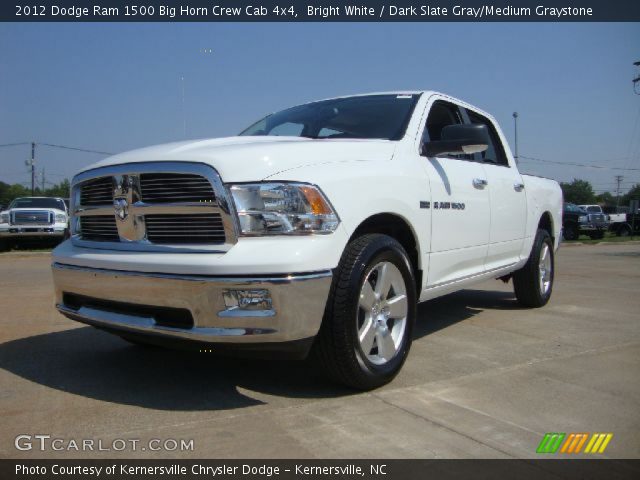 2012 Dodge Ram 1500 Big Horn Crew Cab 4x4 in Bright White