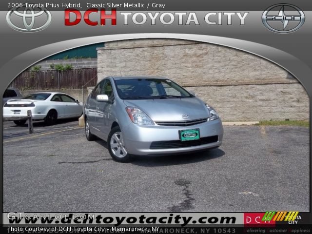 2006 Toyota Prius Hybrid in Classic Silver Metallic