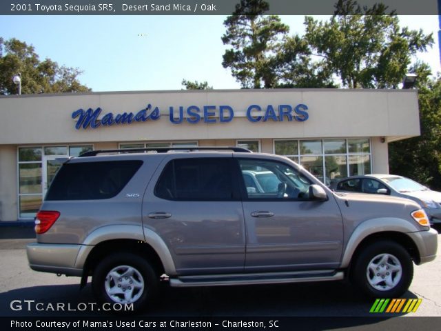 2001 Toyota Sequoia SR5 in Desert Sand Mica