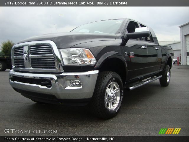 2012 Dodge Ram 3500 HD Laramie Mega Cab 4x4 in Black
