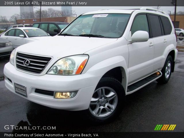 2005 Lexus GX 470 in Blizzard White Pearl