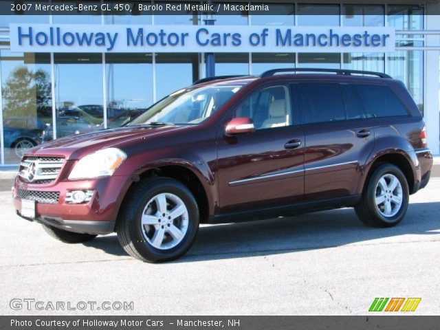 2007 Mercedes-Benz GL 450 in Barolo Red Metallic
