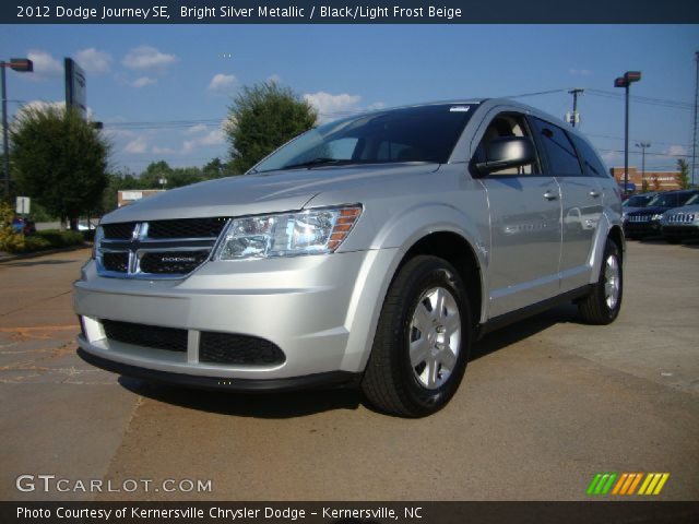 2012 Dodge Journey SE in Bright Silver Metallic