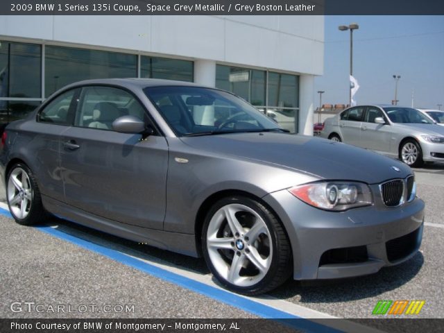 2009 BMW 1 Series 135i Coupe in Space Grey Metallic