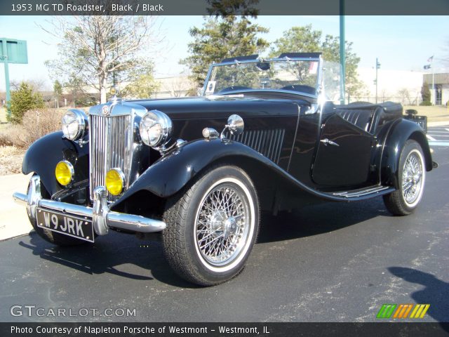 1953 MG TD Roadster in Black