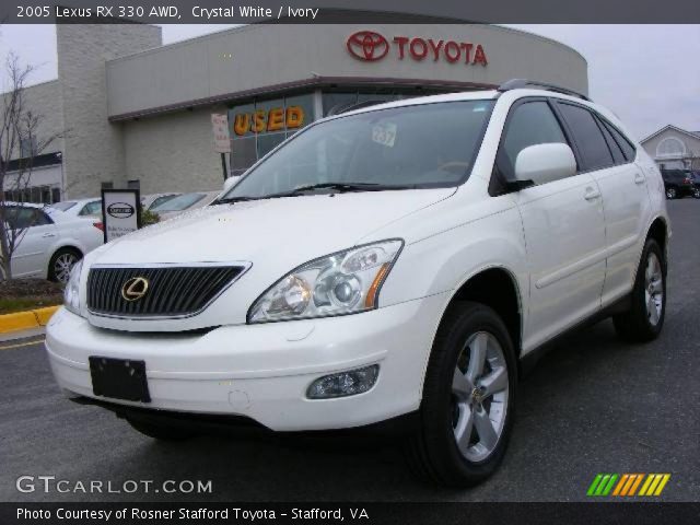 2005 Lexus RX 330 AWD in Crystal White