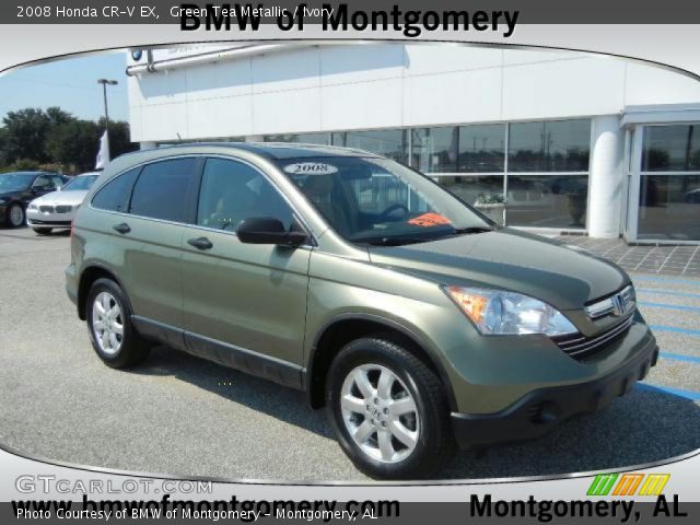 2008 Honda CR-V EX in Green Tea Metallic