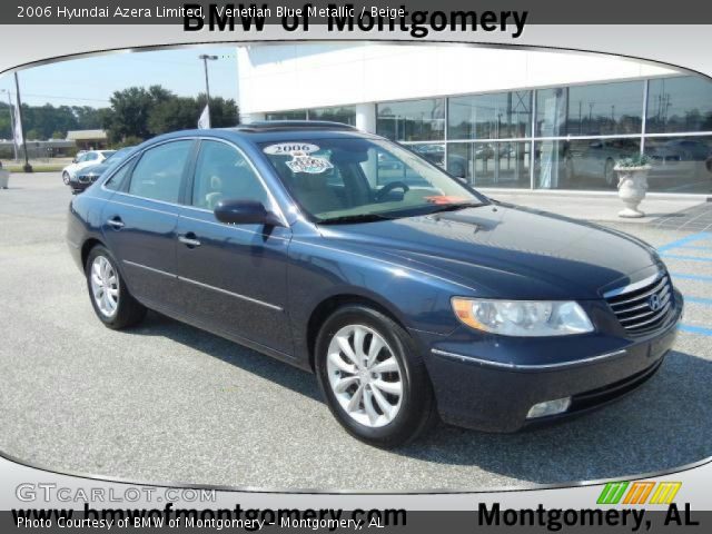 2006 Hyundai Azera Limited in Venetian Blue Metallic