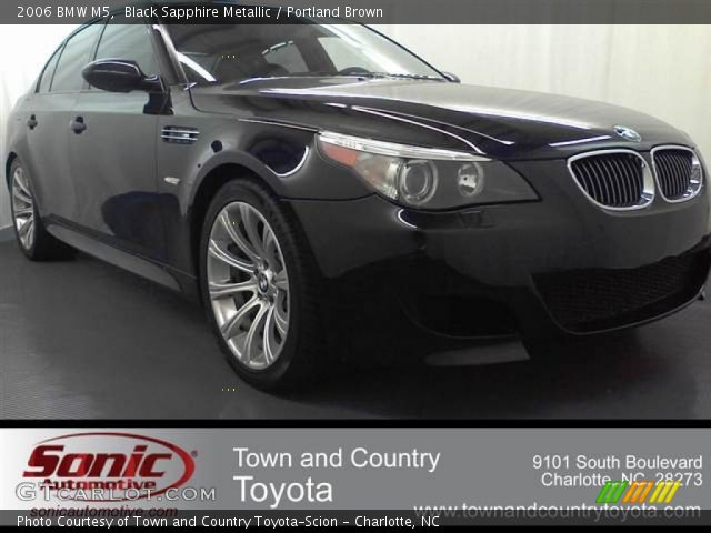 2006 BMW M5  in Black Sapphire Metallic