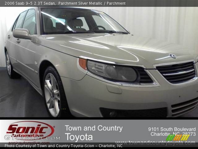 2006 Saab 9-5 2.3T Sedan in Parchment Silver Metallic