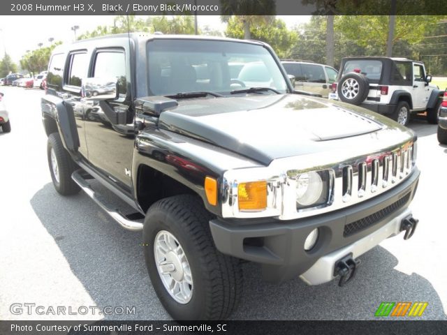 2008 Hummer H3 X in Black