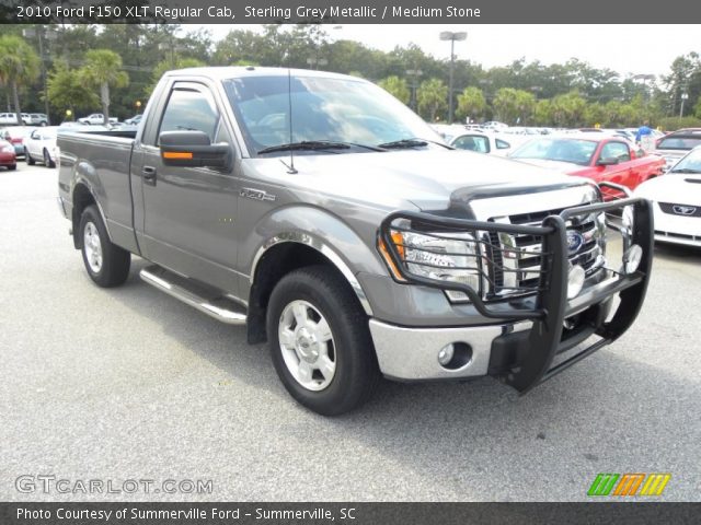 2010 Ford F150 XLT Regular Cab in Sterling Grey Metallic