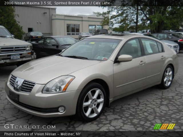 2006 Nissan Maxima 3.5 SE in Spirited Bronze Pearl