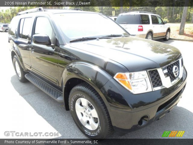 2006 Nissan Pathfinder SE in Super Black