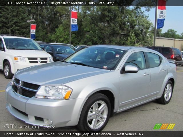 2010 Dodge Avenger R/T in Bright Silver Metallic