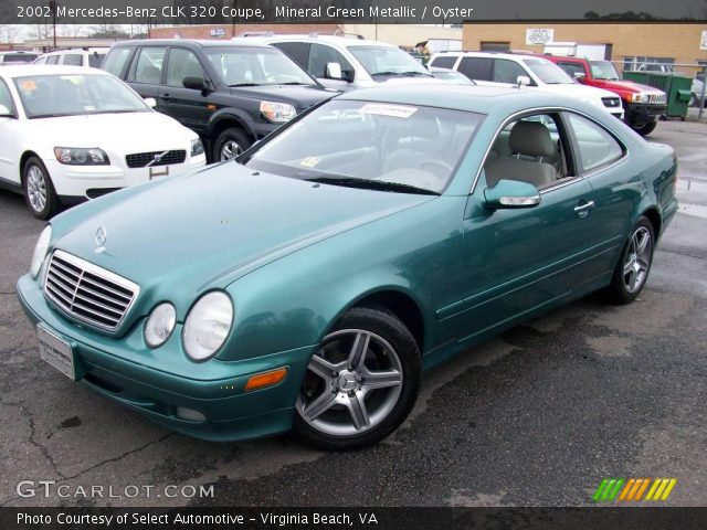 2002 Mercedes-Benz CLK 320 Coupe in Mineral Green Metallic