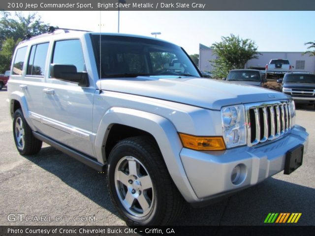 2010 Jeep Commander Sport in Bright Silver Metallic