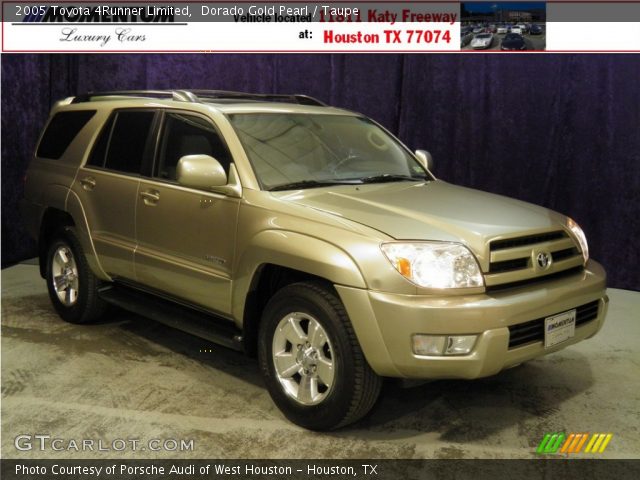 2005 Toyota 4Runner Limited in Dorado Gold Pearl