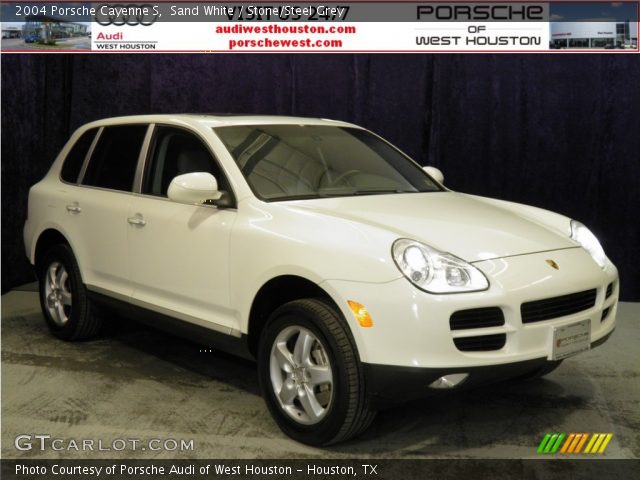 2004 Porsche Cayenne S in Sand White
