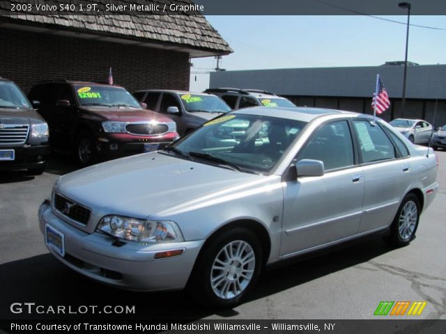 2003 Volvo S40 1.9T in Silver Metallic